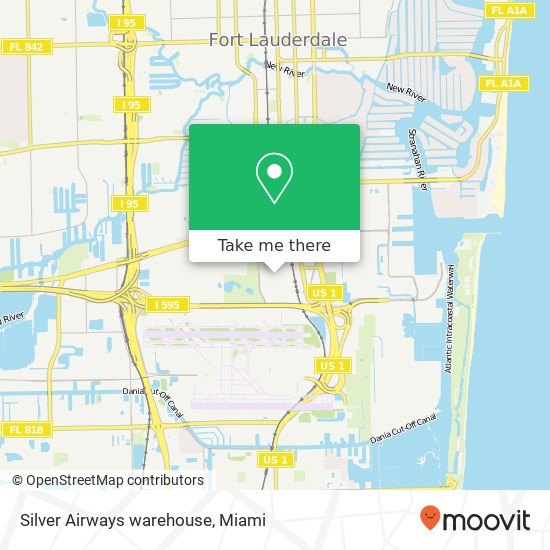 Silver Airways warehouse map