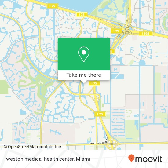 Mapa de weston medical health center