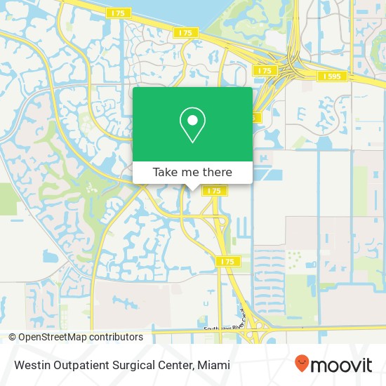 Westin Outpatient Surgical Center map