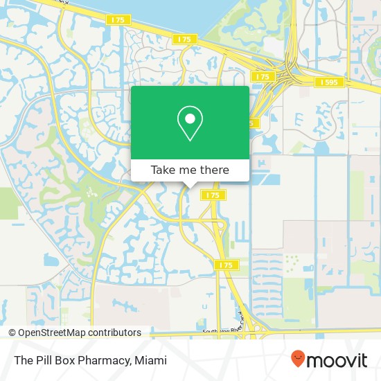 The Pill Box Pharmacy map