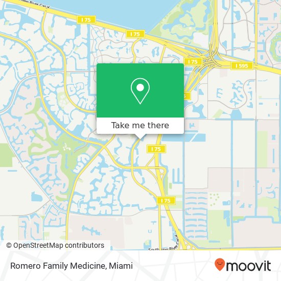 Mapa de Romero Family Medicine