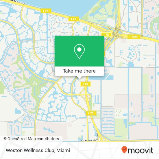 Weston Wellness Club map