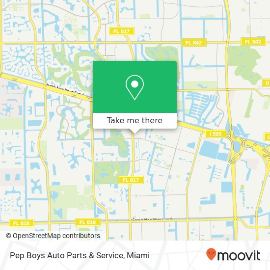 Pep Boys Auto Parts & Service map