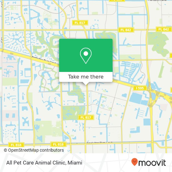 All Pet Care Animal Clinic map