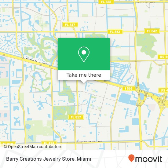 Barry Creations Jewelry Store map