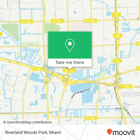 Mapa de Riverland Woods Park