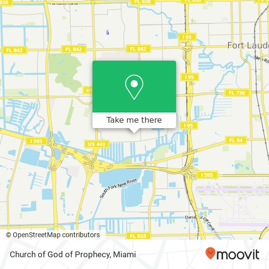 Mapa de Church of God of Prophecy