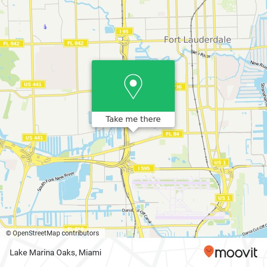 Lake Marina Oaks map