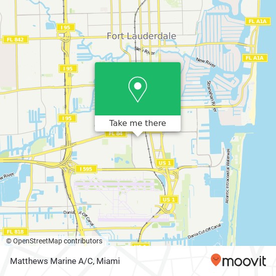 Mapa de Matthews Marine A/C