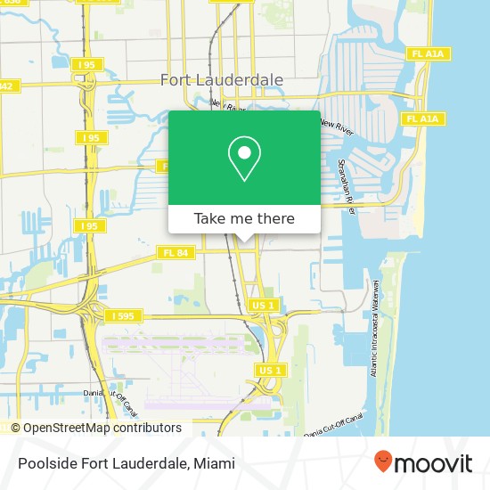 Mapa de Poolside Fort Lauderdale