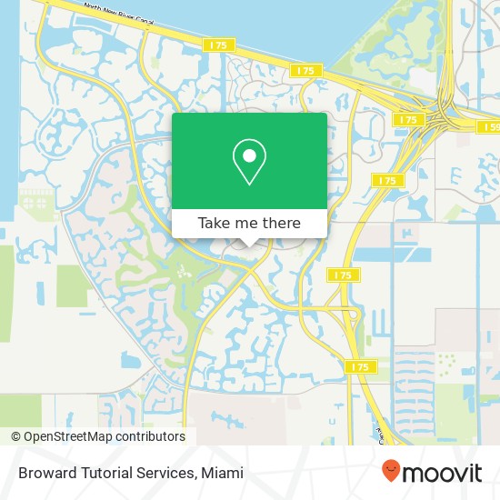 Broward Tutorial Services map