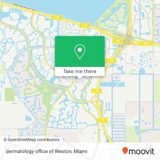dermatology office of Weston map