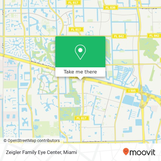 Mapa de Zeigler Family Eye Center