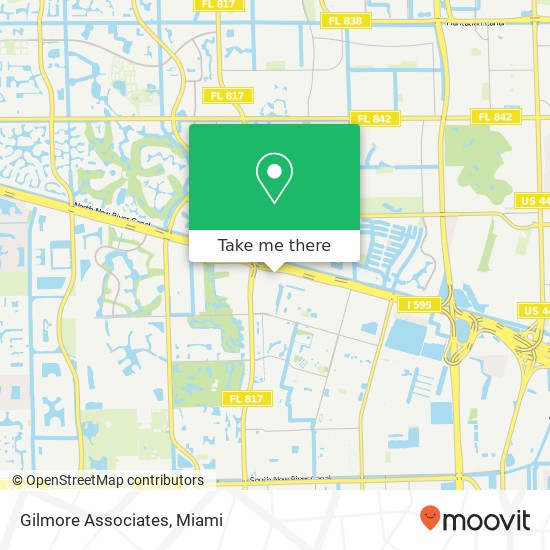 Gilmore Associates map