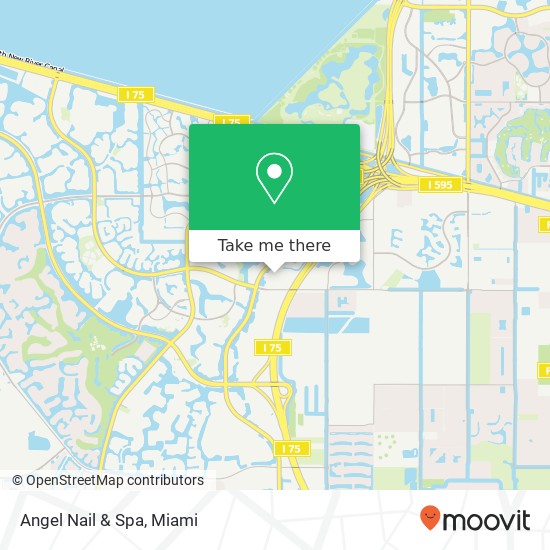 Angel Nail & Spa map