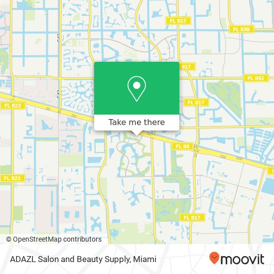 Mapa de ADAZL Salon and Beauty Supply