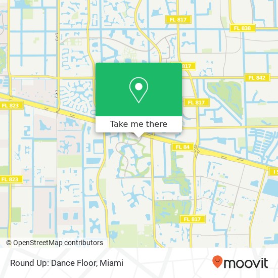 Round Up: Dance Floor map