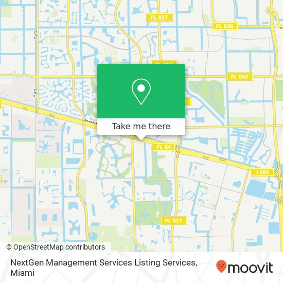 NextGen Management Services Listing Services map