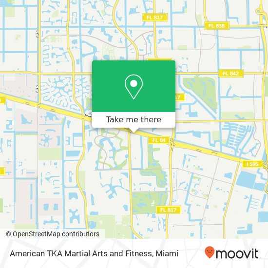 American TKA Martial Arts and Fitness map