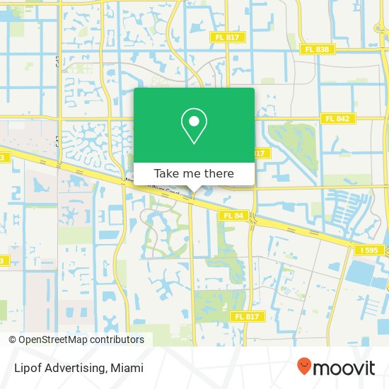 Lipof Advertising map