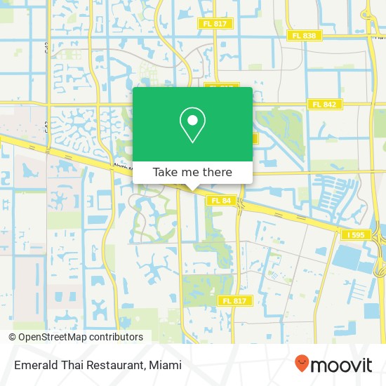 Emerald Thai Restaurant map