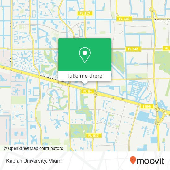 Mapa de Kaplan University