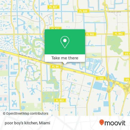 poor boy's kitchen map