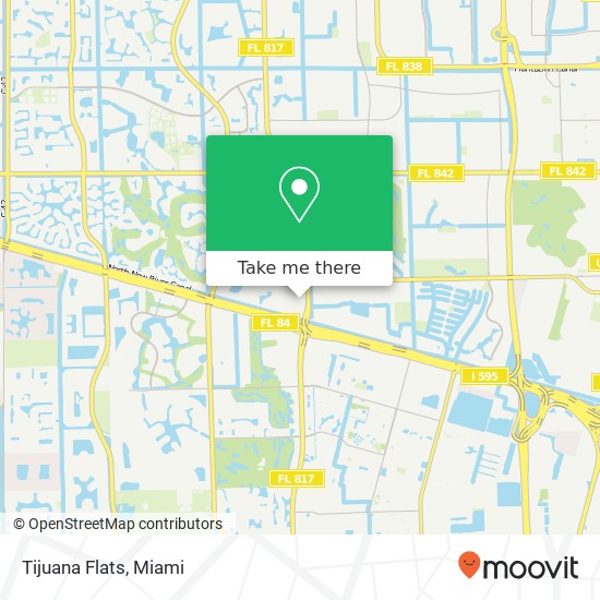 Mapa de Tijuana Flats