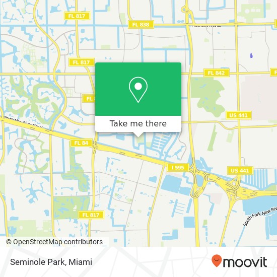 Mapa de Seminole Park
