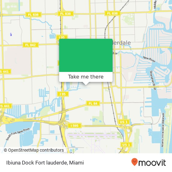 Mapa de Ibiuna Dock Fort lauderde