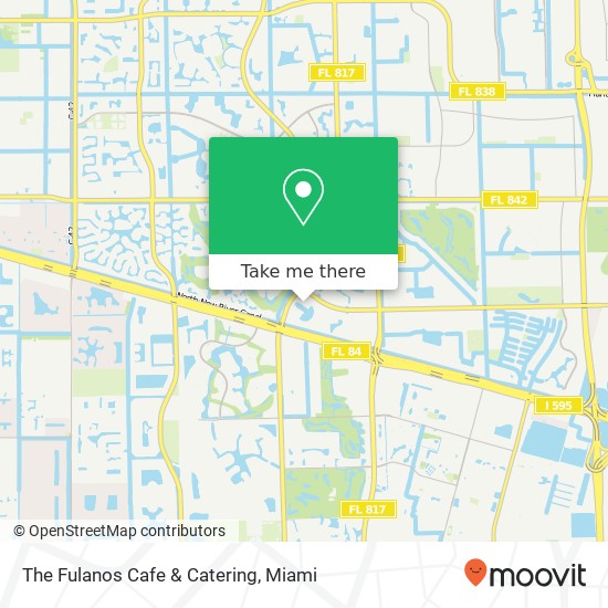 Mapa de The Fulanos Cafe & Catering