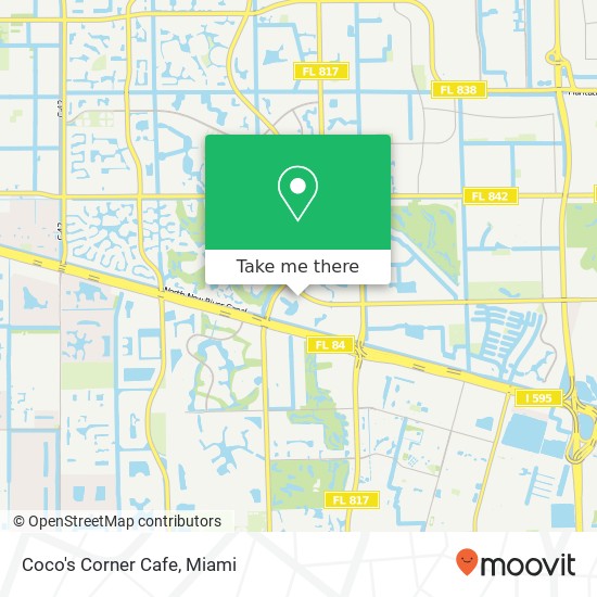Mapa de Coco's Corner Cafe