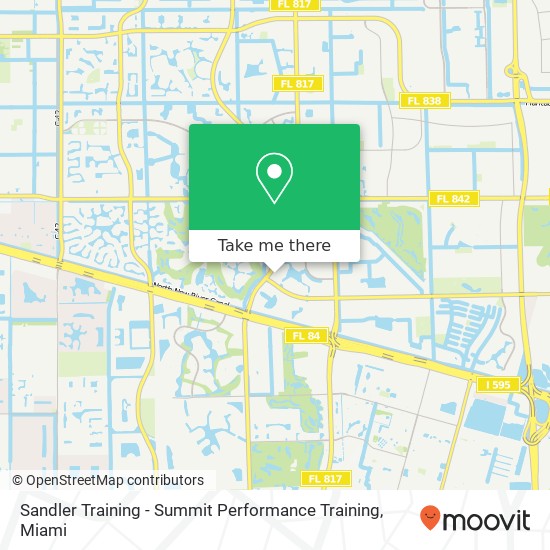 Mapa de Sandler Training - Summit Performance Training