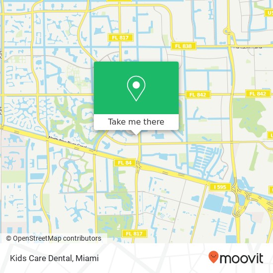 Mapa de Kids Care Dental
