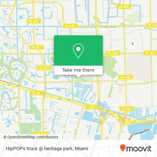 Mapa de HipPOPs truck @ heritage park
