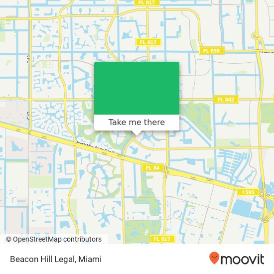 Mapa de Beacon Hill Legal