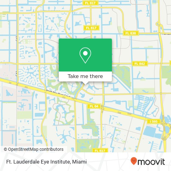 Ft. Lauderdale Eye Institute map