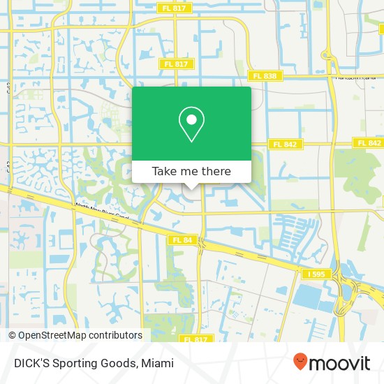 DICK'S Sporting Goods map