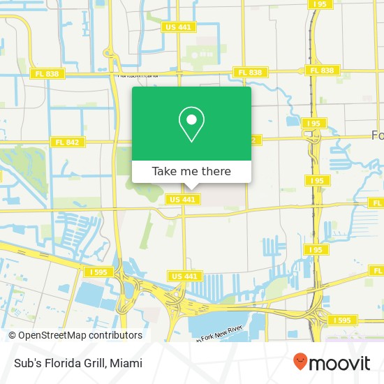 Mapa de Sub's Florida Grill