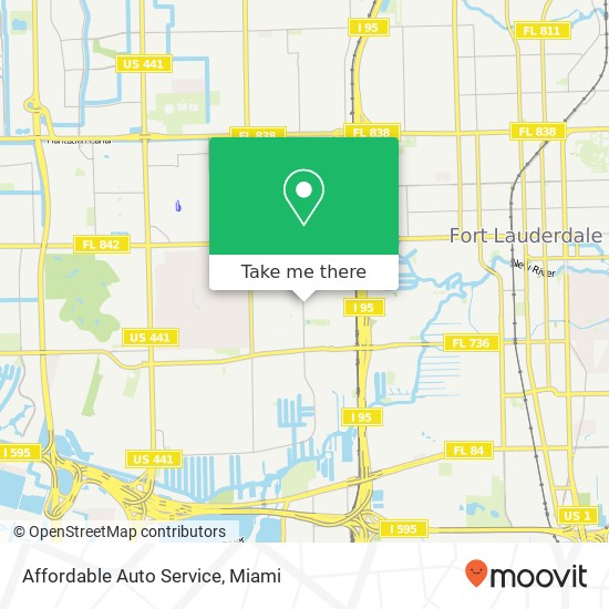 Affordable Auto Service map
