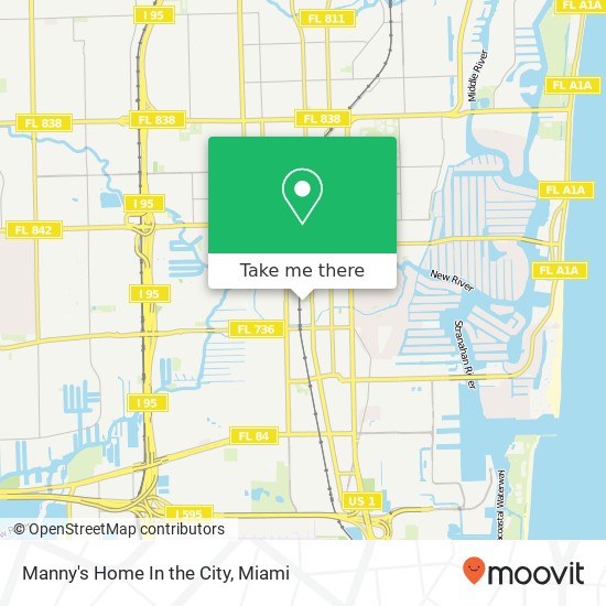 Manny's Home In the City map