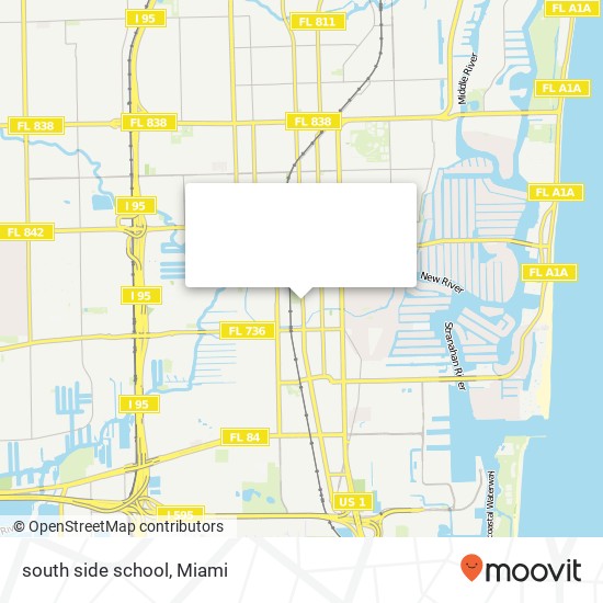Mapa de south side school