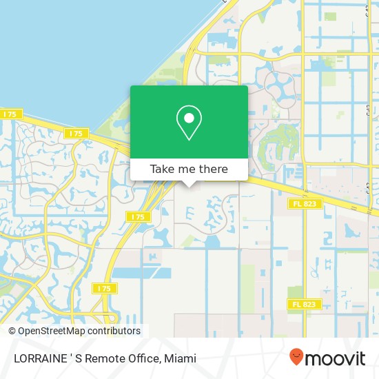 LORRAINE ' S Remote Office map