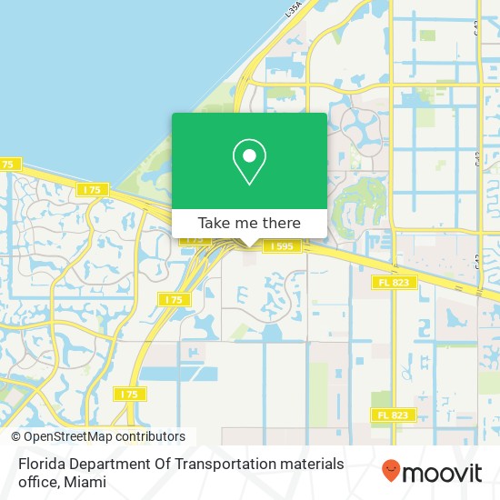 Florida Department Of Transportation materials office map