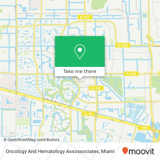 Mapa de Oncology And Hematology Assossociates