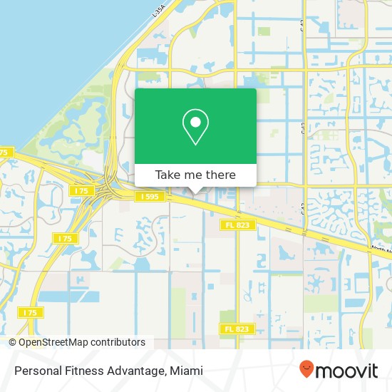 Mapa de Personal Fitness Advantage