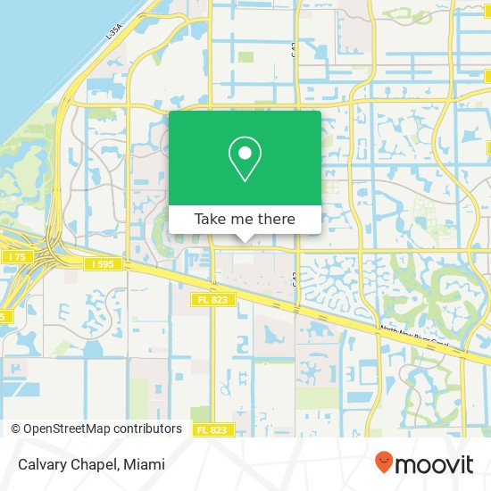 Calvary Chapel map