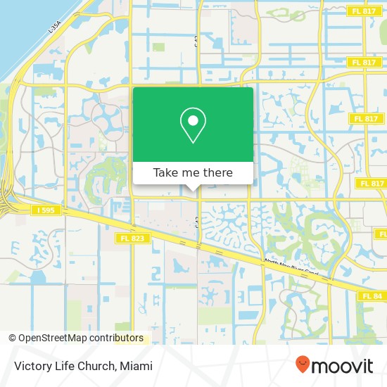 Victory Life Church map