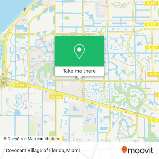 Covenant Village of Florida map