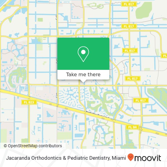 Mapa de Jacaranda Orthodontics & Pediatric Dentistry